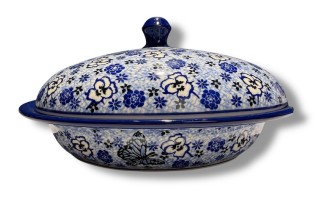 615 Bunzlau Ovale Ovenschaal 1650X